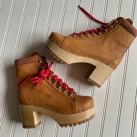 New Swedish Hasbeens Monterey Clog Boot - Picture 4 of 6